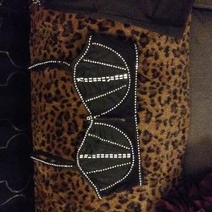 Short Set with Rhinestones